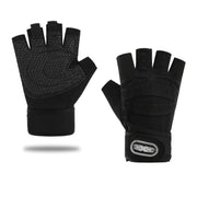 Fitness cycling gloves men's and women's wrist guards half finger gloves