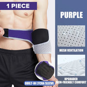 Sports elbow protection men's fitness arm cover arm joint protection warm elbow cover strap protection
