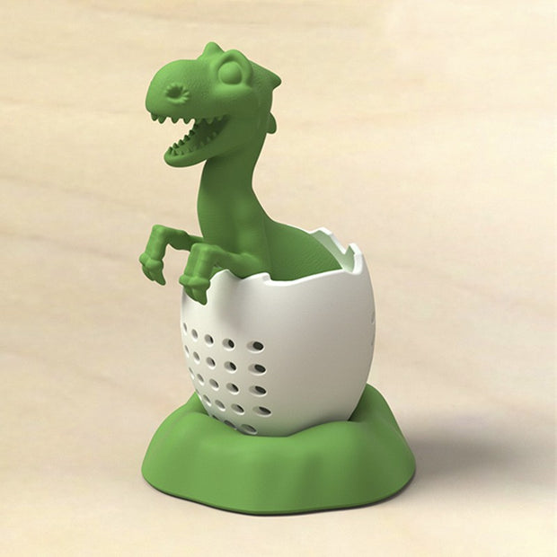 Jurassic 3 Dinosaur Baby Tea Hourglass Tea Sorter Creative Product Tyrannosaurus Rex Tea Filter Dinosaur Tea Brewery Tea